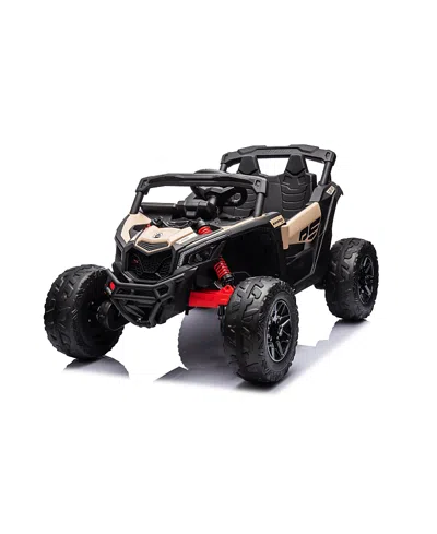 Freddo Can Am Maverick 24v 1-seater Kids Utv Ride On Toy - Ages 3 Years + In Black