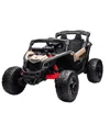 Freddo Can Am Maverick 24v Utv Ride-on In Khaki