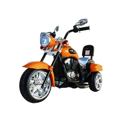 Freddo Chopper Style Motorcycle In Orange
