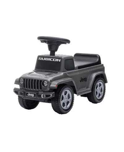 Freddo Jeep Rubicon Foot To Floor Ride-on In Grey