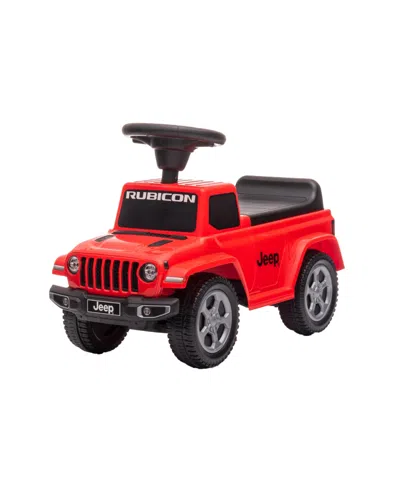 Freddo Jeep Rubicon Foot To Floor Ride-on In Red