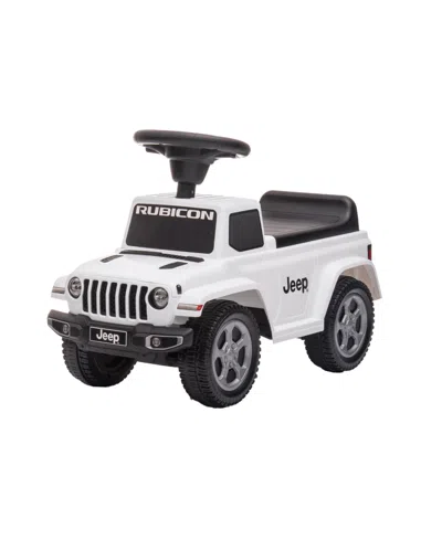 Freddo Jeep Rubicon Foot To Floor Ride-on In White