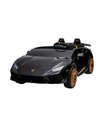 Freddo Lamborghini Huracan 24v 2-seater Ride-on In Black