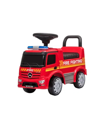 Freddo Mercedes Antos Foot To Floor Ride-on In Red