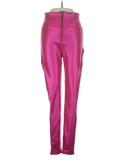 Pre-owned Freddy Active Pants In Pink