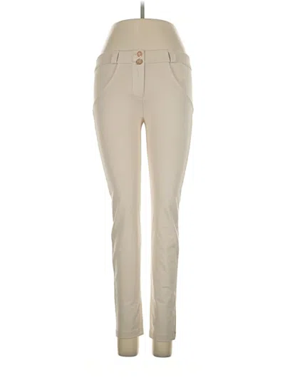 Pre-owned Freddy Casual Pants In Ivory