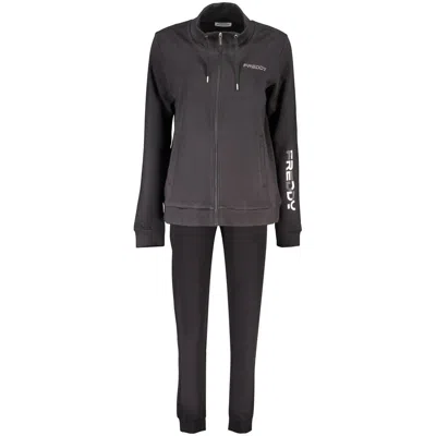 Freddy Fdy Cotton Women's Sweatshirt In Black