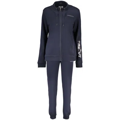 Freddy Fdy Cotton Women's Sweatshirt In Blue
