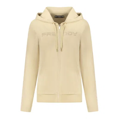 Freddy Fdy Cotton Women's Sweatshirt In Neutral