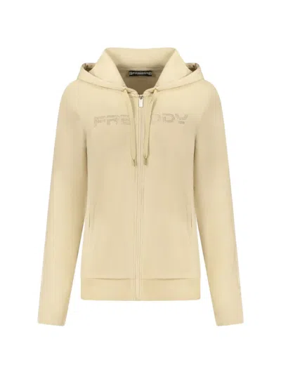 Freddy Logo-embellished Zip-up Hoodie In Multi