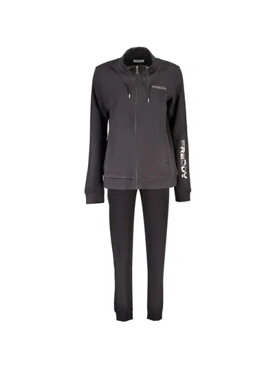 Freddy Logo-print Tracksuit In Black