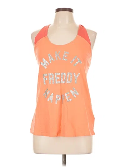 Pre-owned Freddy Sleeveless T-shirt In Orange