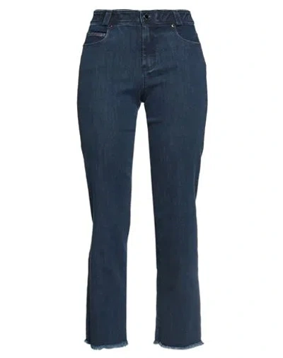 Freddy Woman Denim Pants Blue Size Xs Cotton, Polyester, Elastane