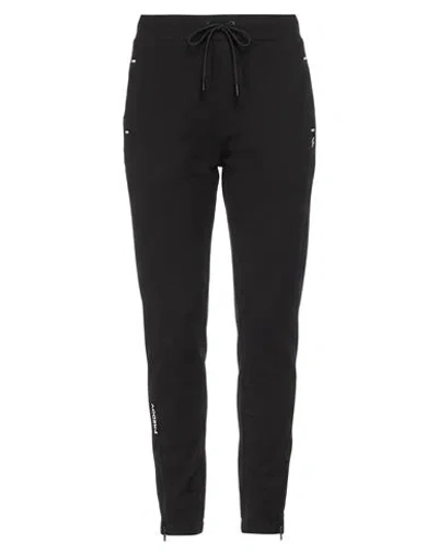 Freddy Woman Pants Black Size Xl Polyester, Cotton, Elastane