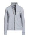 Freddy Woman Sweatshirt Light Grey Size M Cotton, Polyester, Elastane In Grey