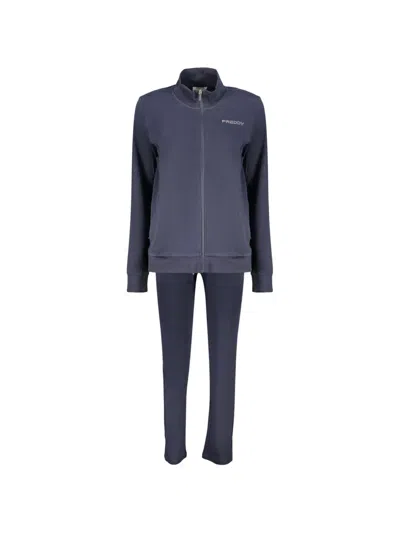 Freddy Zip-up Tracksuit In Blue