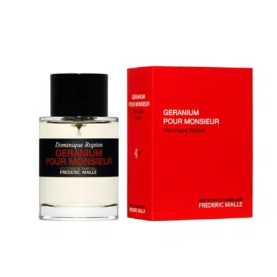 Frederic Malle Men's Geranium Pour Monsieur Edp Spray 3.4 oz Fragrances 3700135012493 In Transparent
