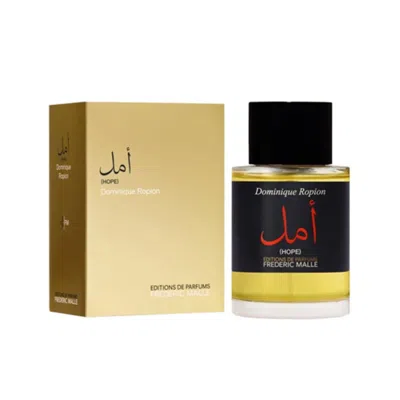 Frederic Malle Unisex Hope Edp Spray 3.4 oz Fragrances 3700135020115 In Transparent