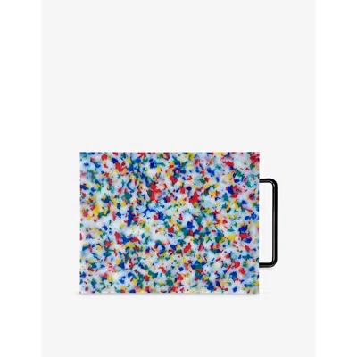 Fredericks & Mae Patterned Rectangle Cutting Board Multi Confetti