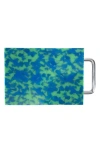 Fredericks & Mae Small Cutting Board With Handle In Blue