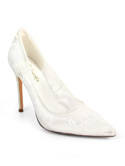 Frederick's Of Hollywood Danielle Pump In White
