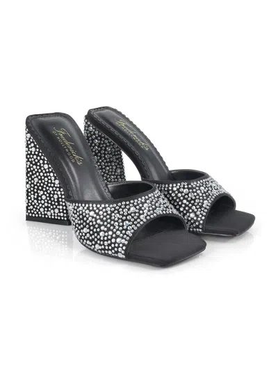 Frederick's Of Hollywood Darlene Mule In Black