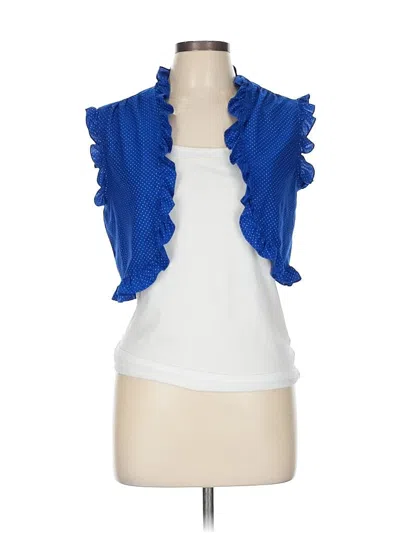 Pre-owned Frederick's Of Hollywood Jacket In Blue