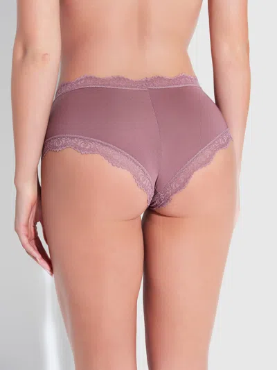 Frederick's Of Hollywood Jenna Micro Cheeky In Pink