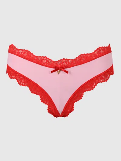 Frederick's Of Hollywood Jenna Micro G-string In Pink