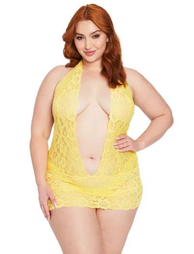 Frederick's Of Hollywood Jessica Lace Chemise In Multi