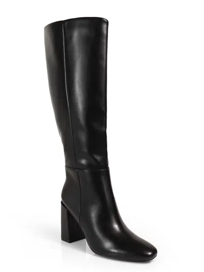 Frederick's Of Hollywood Paola Knee High Boots In Black