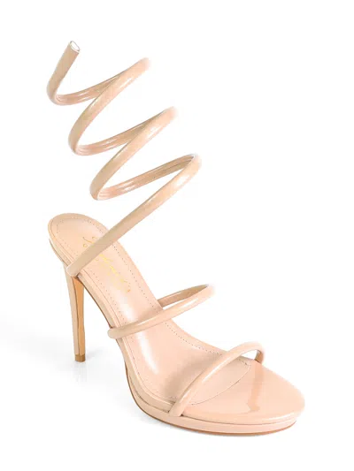 Frederick's Of Hollywood Sabine Round Toe Heel In Brown