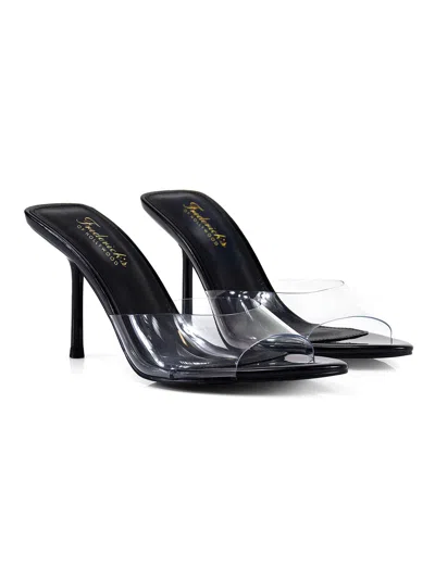 Frederick's Of Hollywood Shanya Mule In Black