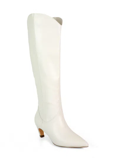 Frederick's Of Hollywood Shirley Cowboy Boots In White