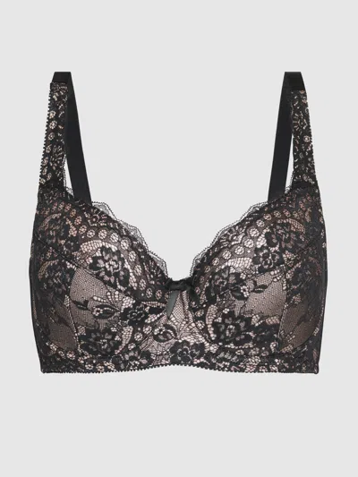 Frederick's Of Hollywood Voluptuous Full Figure Push Up Bra In Black