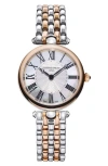 Frederique Constant Art Deco Bracelet Watch, 30mm In Two-tone