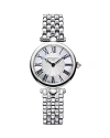 Frederique Constant Art Deco Watch, 30mm In White/silver