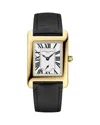 Frederique Constant Carree Small Seconds Watch, 25mm X 36mm In Black