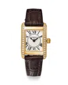 Frederique Constant Carree Watch, 21mm X 23mm - Exclusive In White/brown