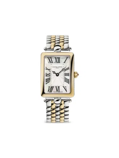 Frederique Constant Classics Art Deco Carrée 28mm In Metallic