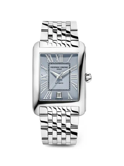 Frederique Constant Classics Carree 42.3mm Watch In Silver