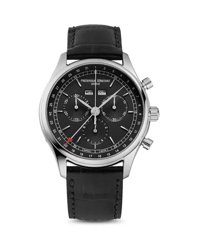 Frederique Constant Classics Chronograph, 40mm In Black