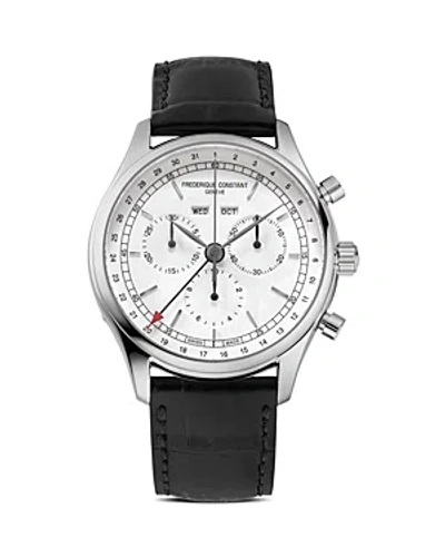 Frederique Constant Classics Chronograph, 40mm In Black