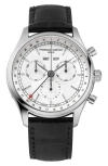 Frederique Constant Classics Chronograph, 40mm In Silverone