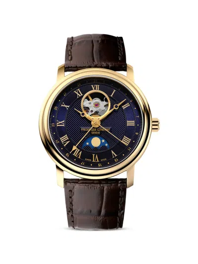 Frederique Constant Classics Heart Beat 40mm Watch In Gold
