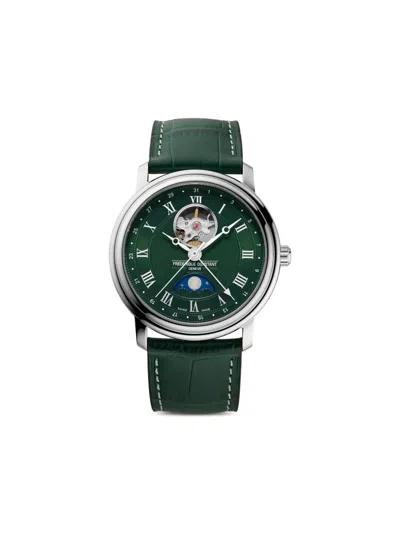 Frederique Constant Classics Heart Beat Moonphase Date 40mm In Green