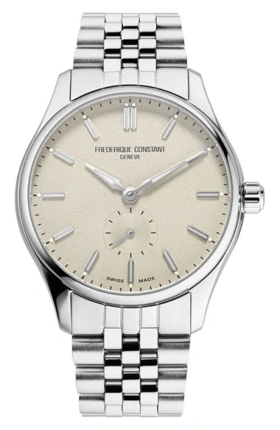 Frederique Constant Classics Index Automatic Bracelet Watch, 39mm In Metallic