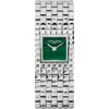 Frederique Constant Women's Manchette Silver-tone Stainless Steel Bracelet Watch, 25.7mm In Silver