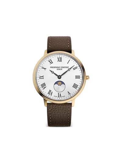 Frederique Constant Classics Moonphase 39mm In Brown