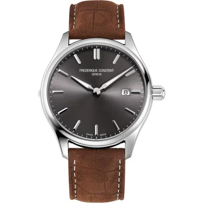 Frederique Constant Classics Watch, 40mm In Silverone